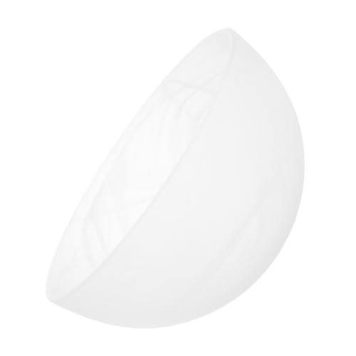 HOMSFOU Frosted Glass Lamp Shade für Deckenventilatoren Robuste Wandpendelleuchte Ersatz für Kronleuchter und Pendelleuchten für Wohnräume von HOMSFOU