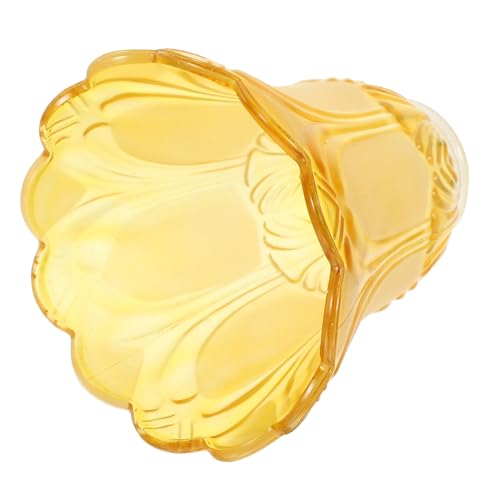 HOMSFOU Glas-Lampenschirm im europäischen Stil, transparent, schick, Lichtabdeckung für Wand-, Boden-, Deckenlampen, hochwertiges Material, einfach zu installieren, Heimdekor-Zubehör von HOMSFOU
