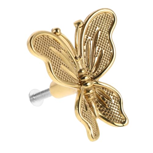 HOMSFOU Goldene Schubladengriffe für Kleiderschrank Küche Bad Kommode Vintage Möbelbeschläge Einsetzbare Schrankknöpfe Robustem Messing von HOMSFOU