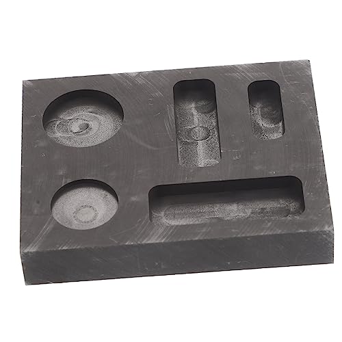 HOMSFOU Graphit Gussform mit Fächern Schmelz und Raffinationsform für Gold Silber und Hochtemperaturbeständig und Energieeffizient für Wissenschaftliche Experimente und Bildungszwecke HOMSFOU Graphit Gussform mit Fächern Schmelz und Raffinationsform für Gold Silber und Hochtemperaturbeständig und Energieeffizient für Wissenschaftliche Experimente und Bildungszwecke von HOMSFOU