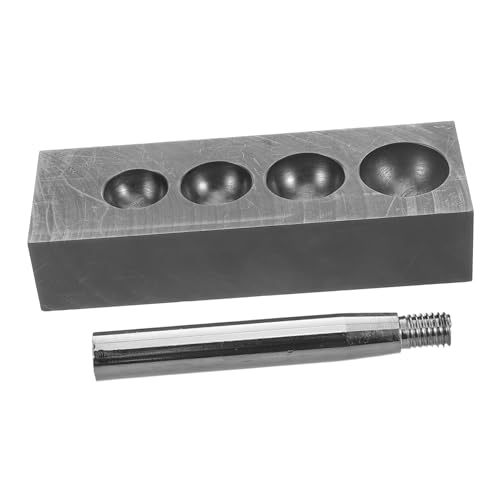 HOMSFOU Graphit Halbkugelform Schmuckgussform Metallgießform Hitzebeständig Langlebig für Schmuckherstellung Labor und Handwerk HOMSFOU Graphit Halbkugelform Schmuckgussform Metallgießform Hitzebeständig Langlebig für Schmuckherstellung Labor und Handwerk von HOMSFOU