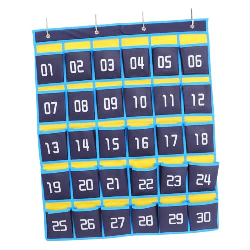 HOMSFOU Hängende Aufbewahrungstasche für Klassenzimmer Fächriges Handy Organizer mit Nummern Wand und Türmontage zur Aufbewahrung von Handys und Kleinigkeiten Einfach zu Montieren Falten HOMSFOU Hängende Aufbewahrungstasche für Klassenzimmer Fächriges Handy Organizer mit Nummern Wand und Türmontage zur Aufbewahrung von Handys und Kleinigkeiten Einfach zu Montieren Falten von HOMSFOU