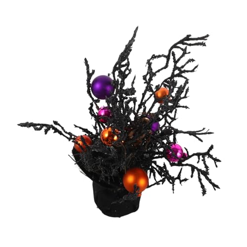 HOMSFOU Halloween Dekoration Gruseliger Baumzweig Bonsai Schreibtisch Ornament Party Layout Halloween Baumdekor HOMSFOU Halloween Dekoration Gruseliger Baumzweig Bonsai Schreibtisch Ornament Party Layout Halloween Baumdekor von HOMSFOU