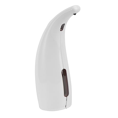 HOMSFOU Handwaschspender Händedesinfektionsspender Pumpflaschenspender schäumender Handseifenspender Shampoo Abs Seifenspender Berührungsloser Seifenspender automatisch Seifen Halter Weiß von HOMSFOU