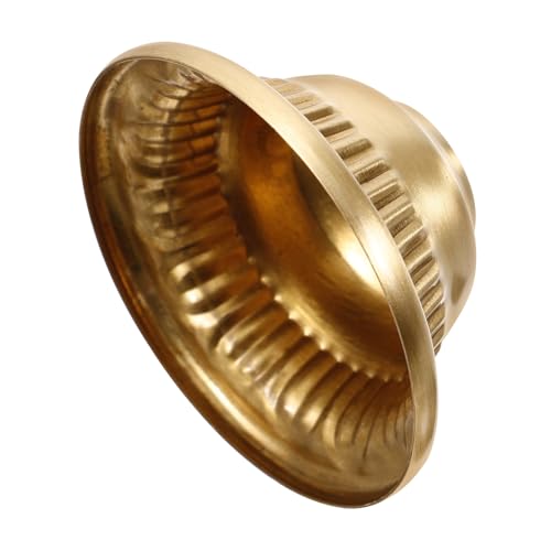 HOMSFOU Hochwertiger Messing Lampenhalter Lampenfassung Retro Lampenbaldachin für Decken Wandmontage Stilvolle Vintage Lampenbasis mit Robustem Sockel Passend für Tisch Pendelleuchten von HOMSFOU