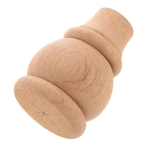 HOMSFOU Holzmöbel Füße Beine Für Kommode Austauschbare Tischbeine Form Schreibtischfüße Stuhlbeine Austauschen Möbelbein Kurze Tischbeine Unterstützung Couchtischbeine Essen Ersatz Beige von HOMSFOU
