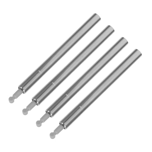 HOMSFOU Hydraulischer Pufferdämpfer für Schranktüren, geräuschlos, sanft schließend, verdeckte Installation, Geräuschreduzierung, Möbeltür, Aufprallschutz, 4 Stück von HOMSFOU