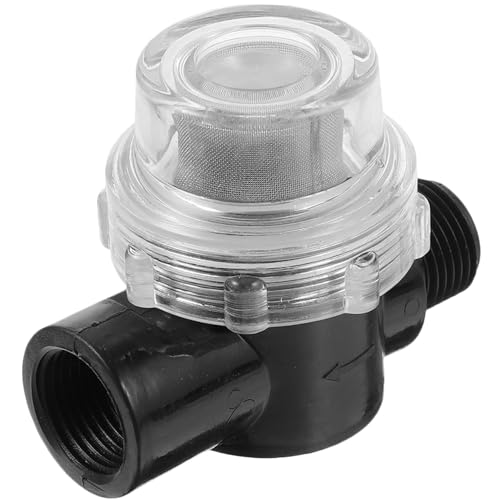 HOMSFOU Inline-Wasserpumpensieb, Netzfilter für Schlauchschutz, einfache Installation für Sedimentfiltration, Gewinde-Design, unverzichtbar für Garten und Haushalt HOMSFOU Inline-Wasserpumpensieb, Netzfilter für Schlauchschutz, einfache Installation für Sedimentfiltration, Gewinde-Design, unverzichtbar für Garten und Haushalt von HOMSFOU