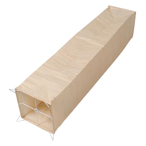 HOMSFOU Japanischer Papier Lampenschirm Faltbarer Stehlampen Ersatz Papierlampenschirm Einfache Montage Warmes Umgebungslicht für Wohnzimmer Schlafzimmer Büro Modernes von HOMSFOU