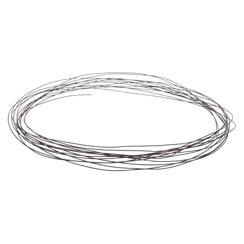 HOMSFOU Keramisch hängende Wolframdraht Schmuck Draht Hochtemperaturbeständiger Wolframdraht Draht für Keramik Ofenzubehör für Schmuck Töpferwerkzeug Kabel für Kostümschmuck Ofendraht Grau von HOMSFOU