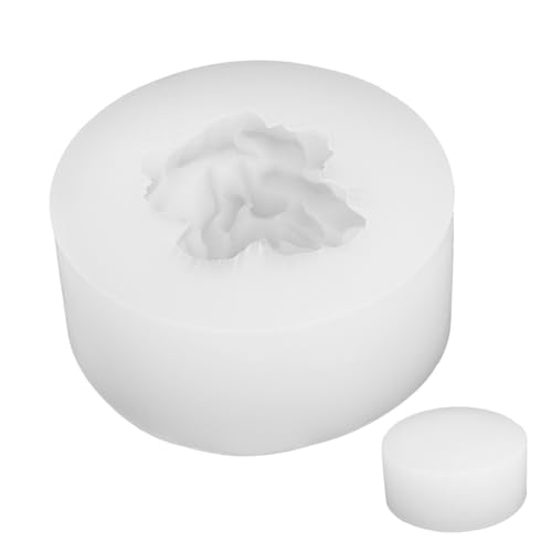 HOMSFOU Kerzenform Nelkenblumenwachskerzen Formen Blumenharzformen Silikon Candlestick -Schmuckgussformen Candlestick Silicon -Modell wiederverwendbare Epoxidharzform Kieselgel Weiß von HOMSFOU
