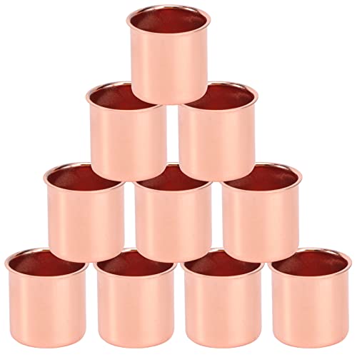 HOMSFOU Kerzenhalter Stabkerze Kerzenhalter 20 Teelichthalter Kerzentasse Votivkerzenhalter Eisenkerzenhalter Für Zimmer Tische Roségold Flaschenkerzenhalter Stabkerzen Kerzentülle von HOMSFOU