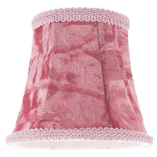 HOMSFOU Kleiner Lampenschirm Retro Stil für Innenräume Abnehmbarer Stofflampenschirm für Kristallleuchten und Kronleuchter eine Romantische Jedem HOMSFOU Kleiner Lampenschirm Retro Stil für Innenräume Abnehmbarer Stofflampenschirm für Kristallleuchten und Kronleuchter eine Romantische Jedem von HOMSFOU