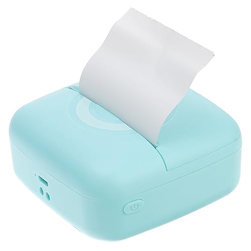 HOMSFOU Kleiner Taschendrucker Tragbarer Thermodrucker Belegdrucker Fotodrucker Und Aufkleberdrucker Für Home Office Schule Supermarkt von HOMSFOU
