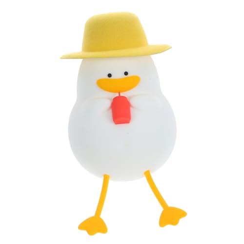 HOMSFOU Kleines Enten-nachtlicht Nachtlampe Entenlampe Kreative Lampe Nachtlicht Am Bett Nachtlichtlampe Schreibtischlampe Zimmerlicht Kleine Nachtlichter Entenlicht Kieselgel von HOMSFOU