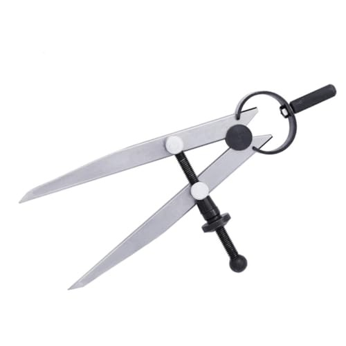 HOMSFOU Kompakter Lederkompass Multifunktionales Markierungswerkzeug Langlebigem für Präzise Abstände und Zeichnungen Leder und Ergonomisches Design für Komfortable Anwendung HOMSFOU Kompakter Lederkompass Multifunktionales Markierungswerkzeug Langlebigem für Präzise Abstände und Zeichnungen Leder und Ergonomisches Design für Komfortable Anwendung von HOMSFOU