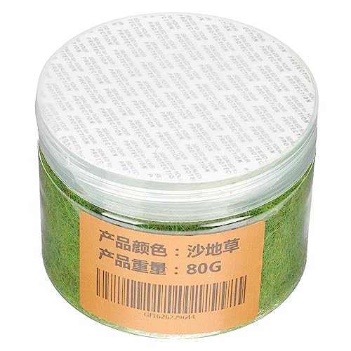 HOMSFOU Künstliches Moos Pulver für DIY Realistische Nylon Gras Dekoration für Miniaturgärten Dioramen und Mikro Landschaften Pflegeleicht und Lebendig von HOMSFOU