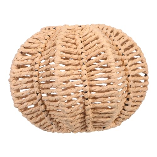 HOMSFOU Kürbis-förmige Lampenschirm Lampenschirme Weben Handgewebter Lampenschirm Geflochtene Lampenschirme Austausch Der Deckenleuchte Boho -lampenschatten Boho Beige Papier HOMSFOU Kürbis-förmige Lampenschirm Lampenschirme Weben Handgewebter Lampenschirm Geflochtene Lampenschirme Austausch Der Deckenleuchte Boho -lampenschatten Boho Beige Papier von HOMSFOU