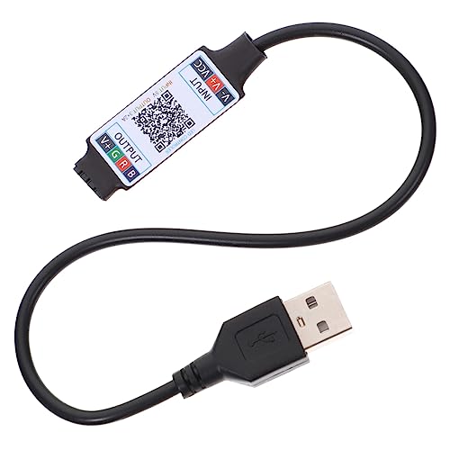 HOMSFOU LED Controller für Rgb Lichtschlauch USB Betriebener Controller mit Steuerung Mehrfarben und Musikmodus für Beleuchtung Wohnräumen HOMSFOU LED Controller für Rgb Lichtschlauch USB Betriebener Controller mit Steuerung Mehrfarben und Musikmodus für Beleuchtung Wohnräumen von HOMSFOU