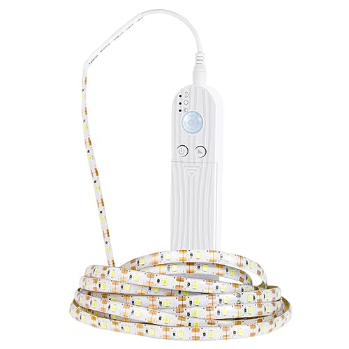 HOMSFOU LED Induktionslichtleiste Warmweiß Mit Sensor Intelligente Schrankbeleuchtung Ohne Batterie Selbstklebend Zuschneidbar HOMSFOU LED Induktionslichtleiste Warmweiß Mit Sensor Intelligente Schrankbeleuchtung Ohne Batterie Selbstklebend Zuschneidbar von HOMSFOU