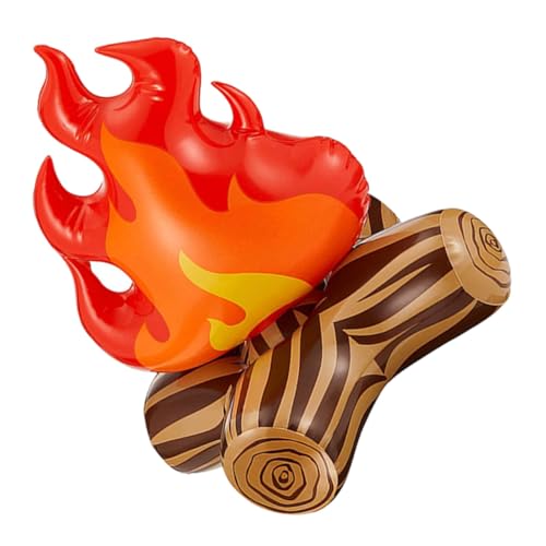 HOMSFOU Lagerfeuer-Party-Dekorationen PVC-Feuermodell Aufblasbare Lagerfeuerdekoration aufblasbares gefälschtes Lagerfeuer Camping-Party-Requisiten Luft Camping zubehör Lagerfeuer anzünden HOMSFOU Lagerfeuer-Party-Dekorationen PVC-Feuermodell Aufblasbare Lagerfeuerdekoration aufblasbares gefälschtes Lagerfeuer Camping-Party-Requisiten Luft Camping zubehör Lagerfeuer anzünden von HOMSFOU