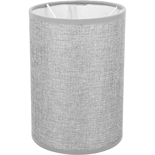 HOMSFOU Lampen Stoffschirm Texitilschirm Tischlampenschirm Ersatzschirm Barrel Lampenschirm Pendelleuchtenschirm Waschbar für Tischlampe Wandlampe Pendelleucht Zuhause Zimmer Büro Dekoration Grau HOMSFOU Lampen Stoffschirm Texitilschirm Tischlampenschirm Ersatzschirm Barrel Lampenschirm Pendelleuchtenschirm Waschbar für Tischlampe Wandlampe Pendelleucht Zuhause Zimmer Büro Dekoration Grau von HOMSFOU