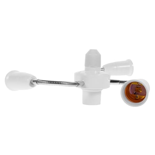 HOMSFOU Lampenfassung mit Flexiblem Schlauchadapter Längerer Lampensockel für Lichtgestaltung Kompatibel mit Gängigen Leuchten HOMSFOU Lampenfassung mit Flexiblem Schlauchadapter Längerer Lampensockel für Lichtgestaltung Kompatibel mit Gängigen Leuchten von HOMSFOU