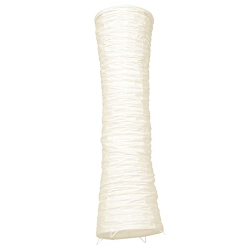 HOMSFOU Papier Lampenschirm Für Stehlampe Nordische Designleuchte Dekorativer Lampenschirm Aus Papier Für Schlafzimmer Wohnzimmer Und Esszimmer Praktische Und Augenschonende Lösung Für von HOMSFOU