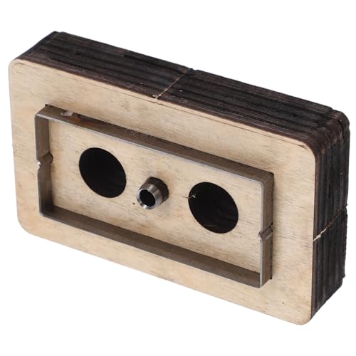 HOMSFOU Leder Quadratschal Werkzeug Holz Stanzform DIY Stanzform Lederherstellungs Stanzform Leder Stanzformen Lederband Stanzform DIY Leder Schneidevorlage Lederhandwerksform von HOMSFOU