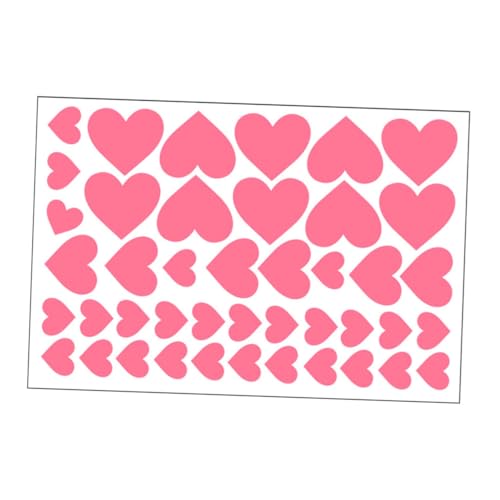 HOMSFOU Leuchtende Herz Wandsticker Selbstklebend PVC Nachtlicht Dekoration für Kinderzimmer Wohnzimmer Schlafzimmer Rosa Wandtattoo Glow in The Dark Ceiling Sticker HOMSFOU Leuchtende Herz Wandsticker Selbstklebend PVC Nachtlicht Dekoration für Kinderzimmer Wohnzimmer Schlafzimmer Rosa Wandtattoo Glow in The Dark Ceiling Sticker von HOMSFOU