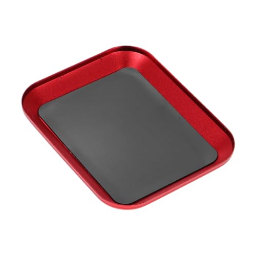 HOMSFOU Magnetisches Schraubenfach aus Aluminiumlegierung Kleines Robustes Schraubensortier tablett mit Präzisen Fächern für Werkstatt Rc modelle und Heimgebrauch Rot HOMSFOU Magnetisches Schraubenfach aus Aluminiumlegierung Kleines Robustes Schraubensortier tablett mit Präzisen Fächern für Werkstatt Rc modelle und Heimgebrauch Rot von HOMSFOU