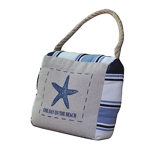 HOMSFOU Mediterraner Türstopper Sandfüllung Rutschfest Dekorativ Wohnaccessoire für Boden Schutz gegen Türschlag Kinderzimmer Wohnzimmer Hotel Geeignet HOMSFOU Mediterraner Türstopper Sandfüllung Rutschfest Dekorativ Wohnaccessoire für Boden Schutz gegen Türschlag Kinderzimmer Wohnzimmer Hotel Geeignet von HOMSFOU