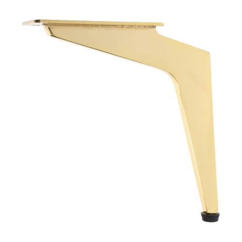 HOMSFOU Metall Möbelfüße Möbelbeine aus Massivem Metall für Sofa Couchtisch Schrank Bank Robuste Ersatzbeine mit Eleganter Optik Einfache Montage Vielseitig für Wohnzimmer und Badezimmer von HOMSFOU