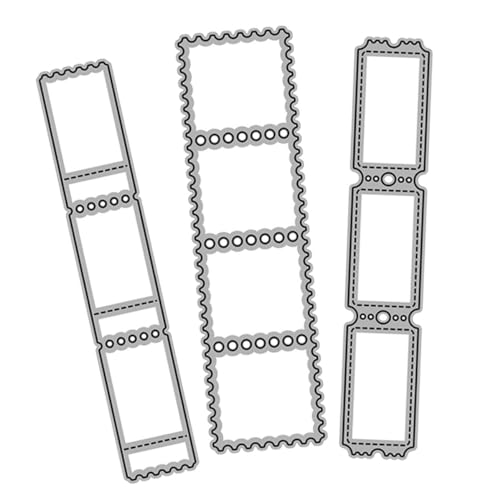HOMSFOU Metallstanzform Für Stempel Filigrane Stanzform Für Kartengestaltung Stanzform Aus Kohlenstoffstahl Einfach Im Design Langlebig Und Reißfest von HOMSFOU