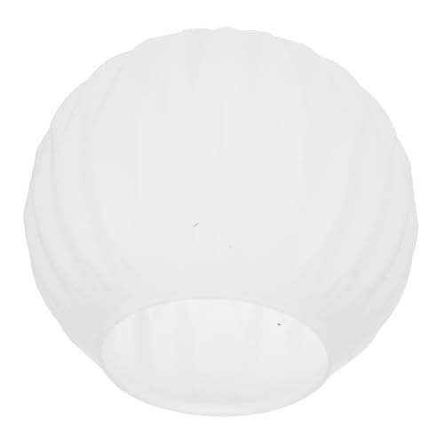 HOMSFOU Milchglas Lampenschirm mit Gestreiftem Design für Glühbirnen Pendelleuchte für Wohnzimmer und Schlafzimmer HOMSFOU Milchglas Lampenschirm mit Gestreiftem Design für Glühbirnen Pendelleuchte für Wohnzimmer und Schlafzimmer von HOMSFOU