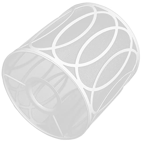 HOMSFOU Moderne Eisen Lampenschirm Abdeckung für Deckenleuchten Eleganter Lampenschirm für Kronleuchter und Tischlampen Installieren und Geeignet für Wohnzimmer und Schlafzimmer von HOMSFOU