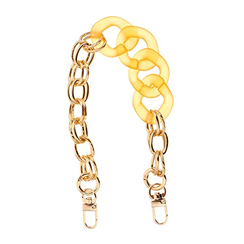 HOMSFOU Modischer Handtaschenriemen Acrylharz Verstellbar und Abnehmbar für Handtaschen Schultertaschen und Mehr Perfektes DIY Zubehör für Styles von HOMSFOU