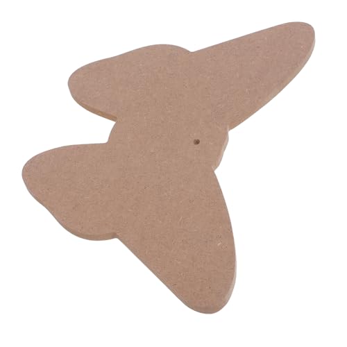 HOMSFOU Mosaik Holzunterlage Schmetterling DIY Unbehandeltes Holz Tablett Basis für Mosaik Bastelprojekte Heimdekor Kreative Kunst von HOMSFOU