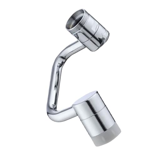 HOMSFOU Multifunktionaler Drehbarer Wasserhahnverlängerer mit Klappbarem Arm Platzsparend für Waschbecken und Badezimmer Langlebige Konstruktion Einsetzbar Kompakt und Robust von HOMSFOU