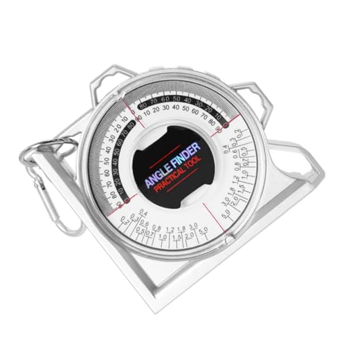HOMSFOU Multifunktionales magnetisches Winkelmessgerät mit fluoreszierender Skalenanzeige transparenter Anzeige und Neigungsmessung geeignet für Bau Innenausbau und präzise HOMSFOU Multifunktionales magnetisches Winkelmessgerät mit fluoreszierender Skalenanzeige transparenter Anzeige und Neigungsmessung geeignet für Bau Innenausbau und präzise von HOMSFOU
