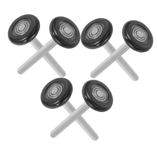 HOMSFOU Nylon-Garagentorrollen mit Vorbau, verstärkte Ersatzrollen für reibungslosen, leisen Betrieb, einfache Installation, Hardware für Schiebetüren und automatische Türen, 6 Stück HOMSFOU Nylon-Garagentorrollen mit Vorbau, verstärkte Ersatzrollen für reibungslosen, leisen Betrieb, einfache Installation, Hardware für Schiebetüren und automatische Türen, 6 Stück von HOMSFOU