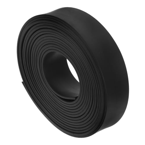 HOMSFOU PVC Dichtungsstreifen Rolle Stoßabsorbierendes PVC Flachprofil mit Rutschfester Oberfläche Vielseitig Einsetzbar als Dichtung und Schutz für Boote und DIY Abdichtungen von HOMSFOU