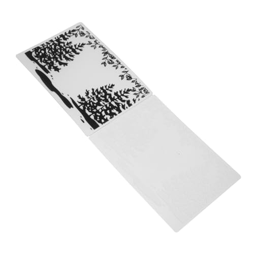 HOMSFOU Prägeschablone selbst Karte Ordner Plastikschablonen selber Machen Vorlage prägen Prägeform aus Kunststoff Prägemappen Prägematerialien DIY -Prägevorlage Scrapbooking-Prägeplatte von HOMSFOU
