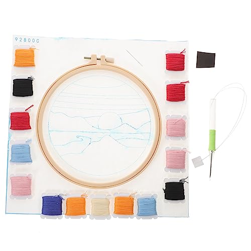 HOMSFOU Punch Needle für Erwachsene und Stickerei Kit mit Stanznadel Stoff und Anleitung für DIY Projekte für Anfänger Dekoration von Wohnräumen HOMSFOU Punch Needle für Erwachsene und Stickerei Kit mit Stanznadel Stoff und Anleitung für DIY Projekte für Anfänger Dekoration von Wohnräumen von HOMSFOU