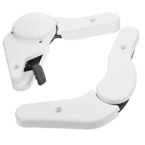 HOMSFOU Racing Chair Winkelversteller Langlebiger Drehstuhl Rückenlehne Winkeljustierer Design Geeignet für Gaming Stuhl und Bürostuhl Zubehör Weiß von HOMSFOU