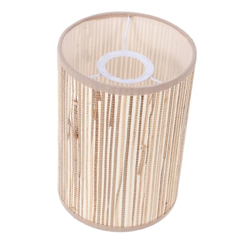 HOMSFOU Rattan Lampenschirm Rustikaler Handgewebter Lampenschirm für Pendelleuchte Tischlampe Stehlampe für Schlafzimmer Wohnzimmer Restaurant Hotel HOMSFOU Rattan Lampenschirm Rustikaler Handgewebter Lampenschirm für Pendelleuchte Tischlampe Stehlampe für Schlafzimmer Wohnzimmer Restaurant Hotel von HOMSFOU