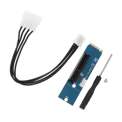 HOMSFOU Pci-e Adapterkarte Pci-e Für Ssd Kompatibel Mit Nvme Mit Stromkabel Einfache Installation Dual Schraubenlöcher Unterstützt Alle Betriebssysteme HOMSFOU Pci-e Adapterkarte Pci-e Für Ssd Kompatibel Mit Nvme Mit Stromkabel Einfache Installation Dual Schraubenlöcher Unterstützt Alle Betriebssysteme von HOMSFOU