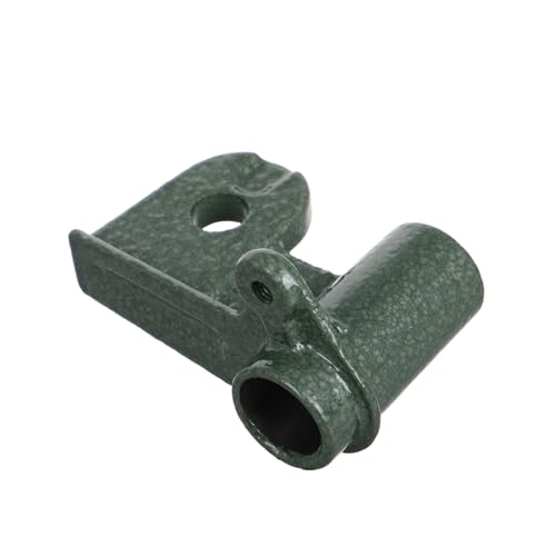 HOMSFOU Robuste Eisen-Lüfterhalterung für Wand- und Bodenmontage, einfache Einrichtung, drehbares Design für verstellbare Luftstromrichtung, industrielle Unterstützung von HOMSFOU