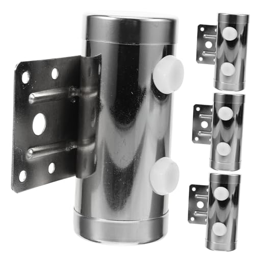 HOMSFOU Robuste Ersatz-Möbelbeine für Sofa, Couchtisch, modernes minimalistisches Design, langlebige Stahlfüße für stabile Unterstützung, Wohnaccessoire, 4 Stück von HOMSFOU