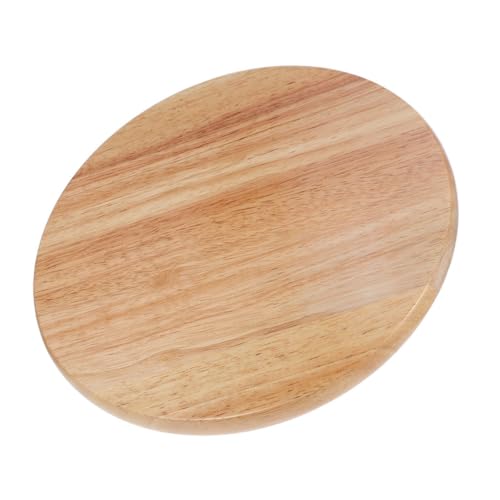 HOMSFOU Runder Hocker Zubehör Für Barhocker Kantinenbedarf Holzhocker Ersatzhocker Sitzteil Hockersitz Ersatz Runder Barstuhl Sitzpolster Holz Khaki von HOMSFOU